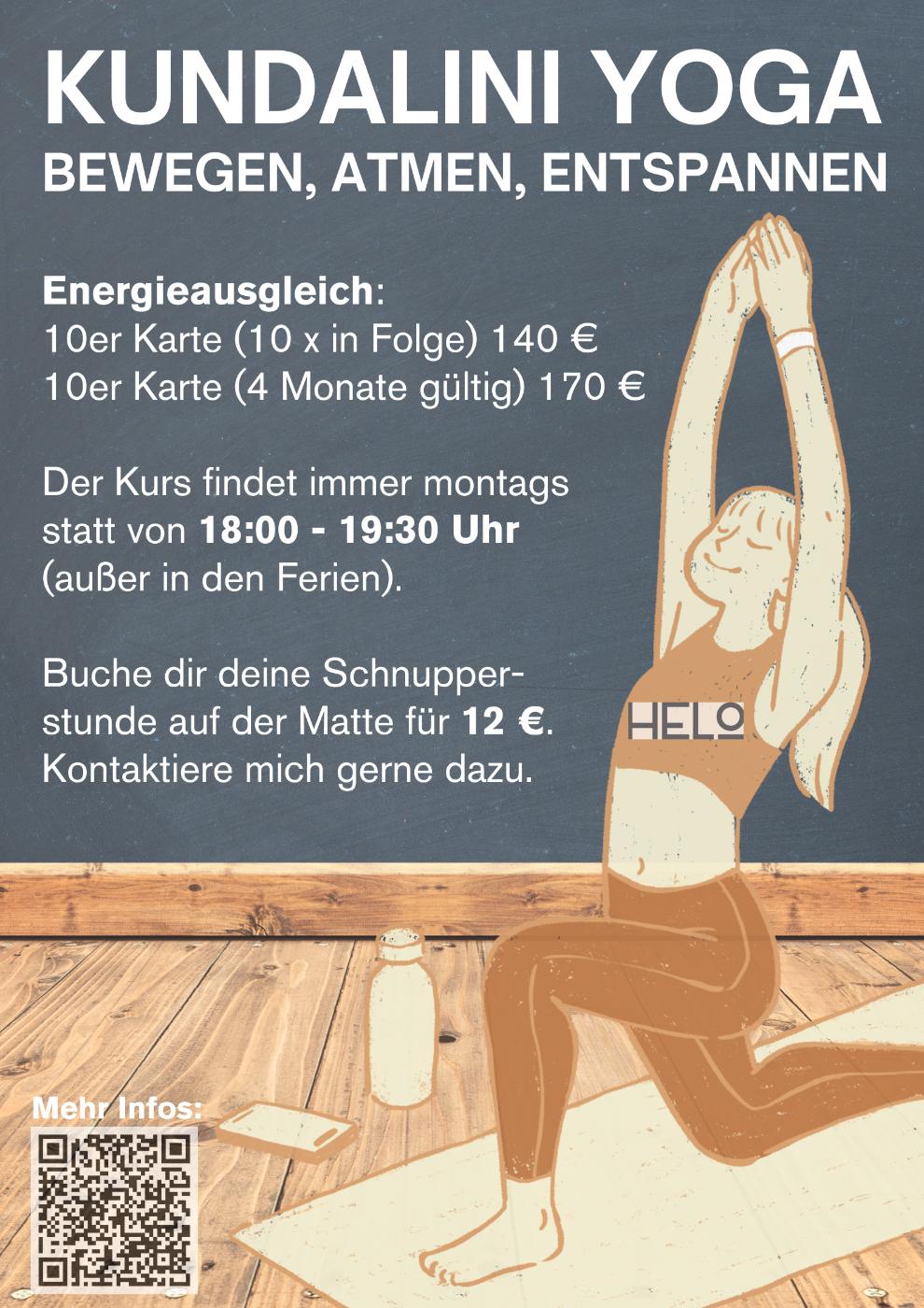 Event image for Kundalini Yoga mit Christine Kornwestheim- Kursstart September 2025
